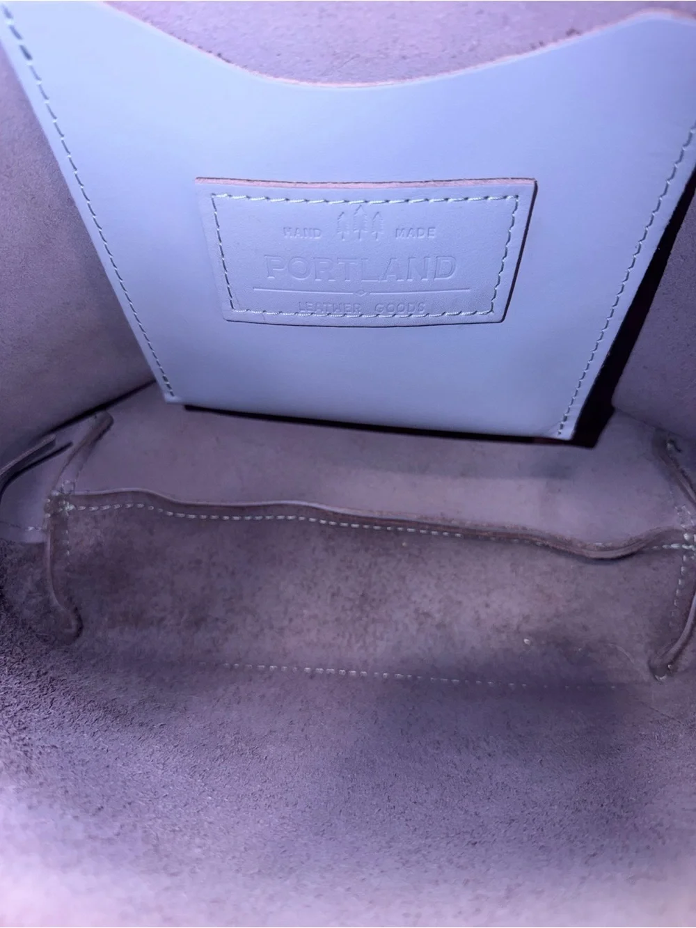 Portland Leather Goods Limited Edition Mystery Box Line in Lavender